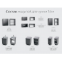 Кухня "Крафт-мини" 1.6 м