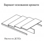 Кровать "Эрика" 1600 мм Кровать "Эрика" 1600 мм